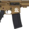 GLFA AR15 PISTOL 223 WYLDE - 7.5" STAINLESS BBL BRONZE