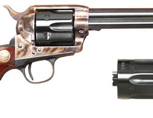 CIMARRON P-MODEL 38SPL/357MAG - PW 5.5" FS STAINLESS WALNUT