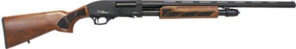 IVER JOHNSON PUMP 12GA 3" - 26"VR BLACK WALNUT