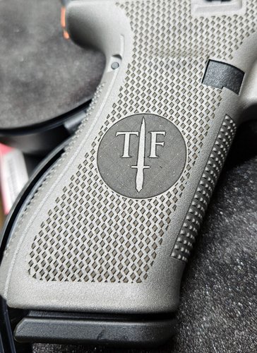 GLOCK 45 MOS SOWW 9MM 17-SHOT - TITANIUM CERAKOTE FRAME TALO