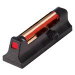 HIVIZ PISTOL FRONT SIGHT FOR - RUGER LCR REVOLVER RED
