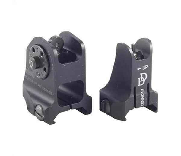 DANIEL DEFENSE FRONT/REAR SIGHT COMBO GREY