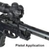 UTG RED DOT 4.0 MOA DOT 30MM - WITH INTEGRAL QD MOUNT