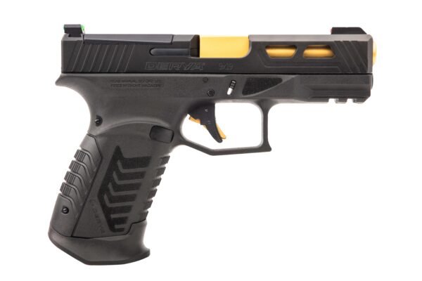 DERYA DY9 9MM BK/GLD 10+1 3.8" OR US