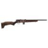 Savage Arms 93R17 Minimalist Rifle 17 HMR 10/rd Magazine 18" Barrel Brown Wood