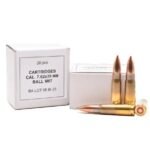 Ammo Inc Igman M67 Ball Ammo Rifle Ammunition 7.62x39mm 123 gr 2460 fps 20/ct