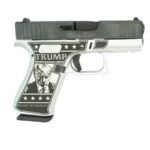 Glock 43x Custom "Trump Mug Shot" Handgun 9mm Luger 10rd Magazines (2) 3.4" Barrel Accessory Rail USA Made
