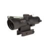 Trijicon Compact ACOG 3x24 Rifle Scope Green Horseshoe/Dot .223/55gr. Illuminated Black w/ Mount