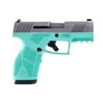 Taurus GX2 Handgun 9mm Luger 13rd Magazines (2) 3.38" Barrel Cyan Frame/Stainless Slide