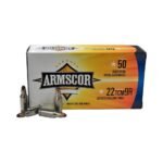 Armscor Handgun Ammunition 22TCM9R 39 gr JHP 2000 fps 50/ct