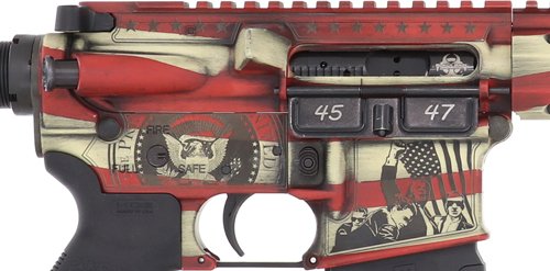 BLACK RAIN SPEC15 TRUMP CUSTOM - PATRIOT 5.56 AM FLAG 30RD