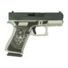 Glock 43X "2nd Amendment" Grey/Black Handgun 9mm Luger 10rd Magazines(2) 3.4" Barrel Accessory Rail USA Made
