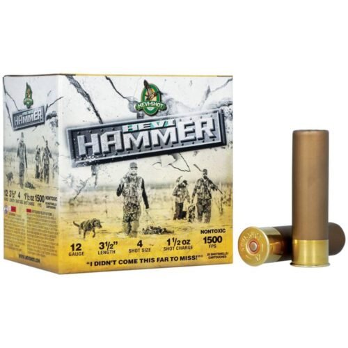 HEVI-Shot Hevi-Hammer Shotshell 12 ga 3.5" 1.5 oz 1500 fps 4 25/rd