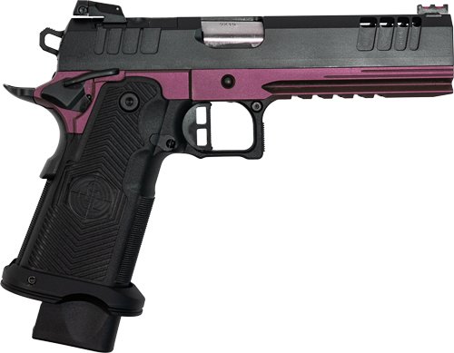GLFA 1911DS SYNERGY 9MM 5" 20 - SHOT BLACK SLIDE CHERRY FRAME