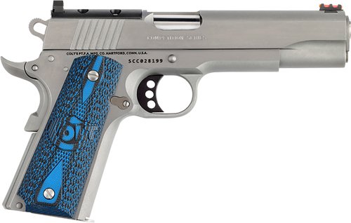 COLT GOVT COMPETITION 45ACP 5" - 8-SHOT STAINLESS OPTICS READY