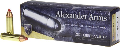 ALEXANDER 50 BEOWULF 300GR FTX - 20RD 10BX/CS