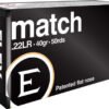 ELEY MATCH 22LR 40GR EPS - 50RD 100BX/CS