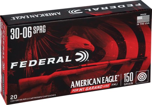 FEDERAL AE M1 GARAND 30-06 - 150GR FMJ 20RD 10BX/CS