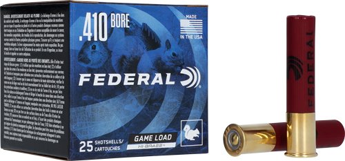 FEDERAL GAME LOAD 410 3" - 11/16OZ #5 25RD 10BX/CS