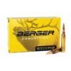Berger Elite Hunter Rifle Ammunition 6.5mm Creedmoor 140gr HPBT 2842 fps 20/ct