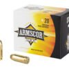 ARMSCOR 40S&W 180GR JHP 20/500