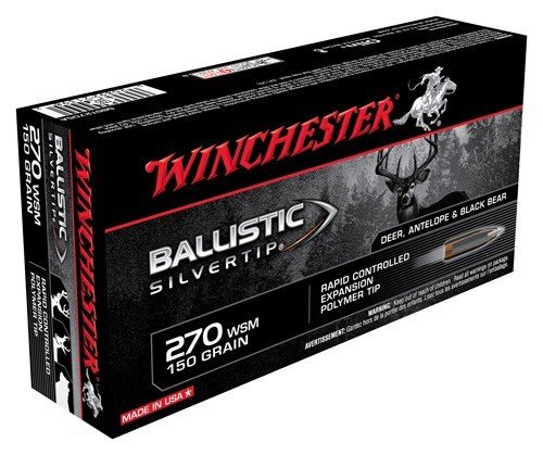 ASBST2705A_1_1.jpg WINCHESTER SUPREME 270 WSM - 150GR SILVER TIP 20RD 10BX/CS