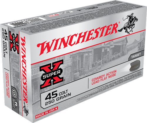 AUSA45CB_OLD WINCHESTER COWBOY 45 LC 250GR - LEAD-FP 50RD 10BX/CS