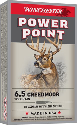 WINCHESTER POWER POINT 6.5 CM - 129GR JSP 20RD 10BX/CS
