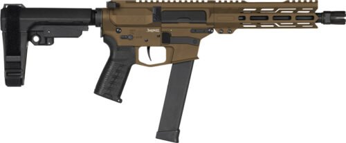 G10A570FMB.jpg CMMG PISTOL BANSHEE MK10 10MM - 8" 15RD W/ RIP BRACE BRONZE