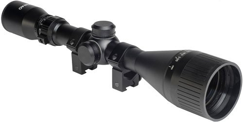 HA90502 HATSAN OPTIMA 3-12X50 AO - AIRGUN SCOPE W/RINGS & CAPS