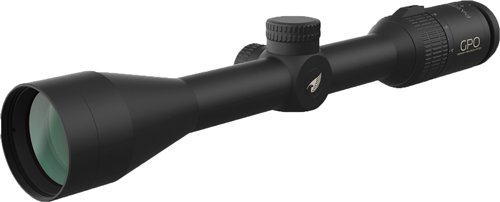 R350_1 GPO SCOPE PASSION 3X 4-12X42 - PLEX 1" W/CUSTOM TURRET RINGS