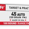 WNUSA45AVP_1 WIN USA 45ACP 230GR FMJ 100/500