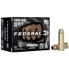 Federal Personal Defense Punch Handgun Ammunition .38 Spl(+P) 120 gr JHP 1000 fps 20/ct