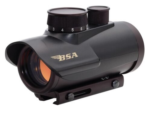 https3A2F2Fmedia.chattanoogashooting.com2Fimages2Fproduct2FOSRD302FOSRD30_2 BSA Illuminated Red Dot Sight 1x30mm 5 MOA Red Dot - Black