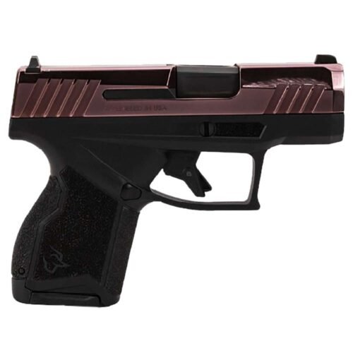 Taurus GX4 Handgun 9mm Luger 10rd Magazines (2) 3" Barrel Rose Gold Slide and Black