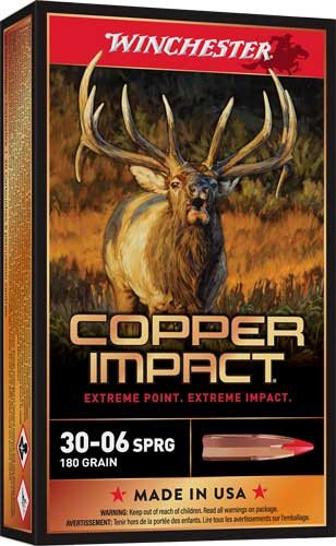 AX3006CLF2 WINCHESTER COPPER IMPACT 30-06 - 180GR 20RD 10BX/CS