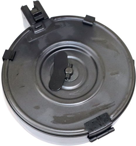 IVER JOHNSON MAGAZINE AK47 - 75RD BLACK METAL