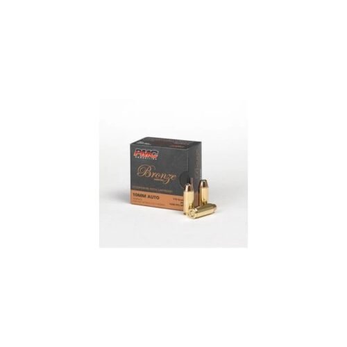 pmc-10b_1_1 PMC Bronze 10mm Handgun Ammo - 170 Grain | JHP | 25rd Box