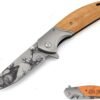 Custom Engraved Folding Pocket Knife (Elk Blade)