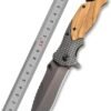 Custom Engraved Folding Pocket Knife  (X50 Tactical)