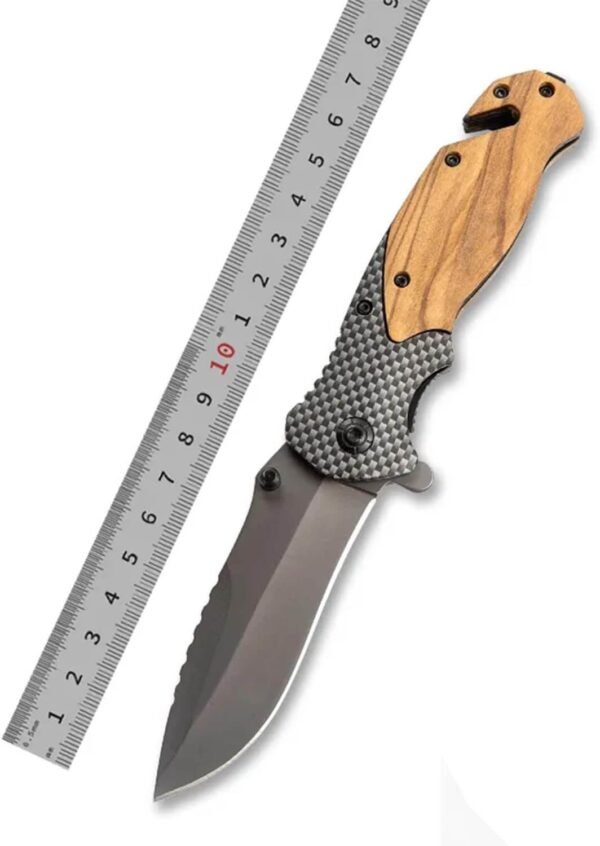 Custom Engraved Folding Pocket Knife  (X50 Tactical)