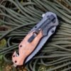 Custom Engraved Folding Pocket Knife  (X50 Tactical)