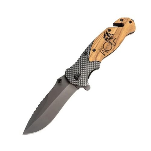 Custom Engraved Folding Pocket Knife  (X50 Tactical)